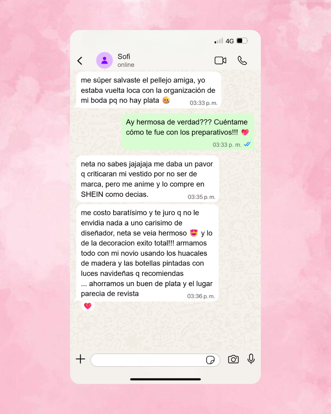 Testimonio WhatsApp 2